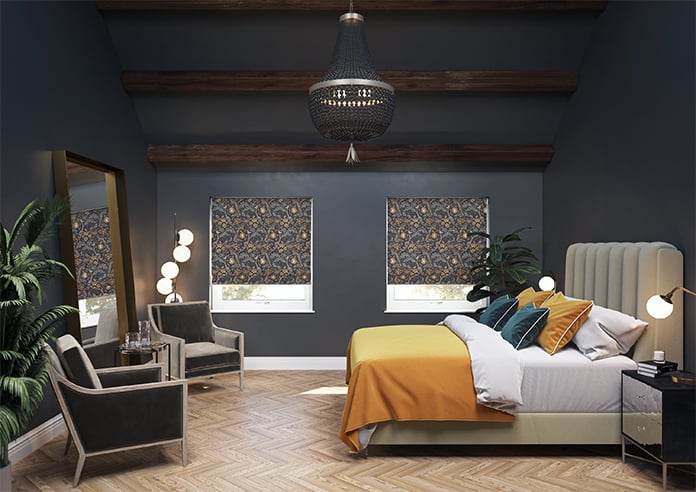 Oakmere, Saffron - Twist&Fit Roman Blind - Image 9